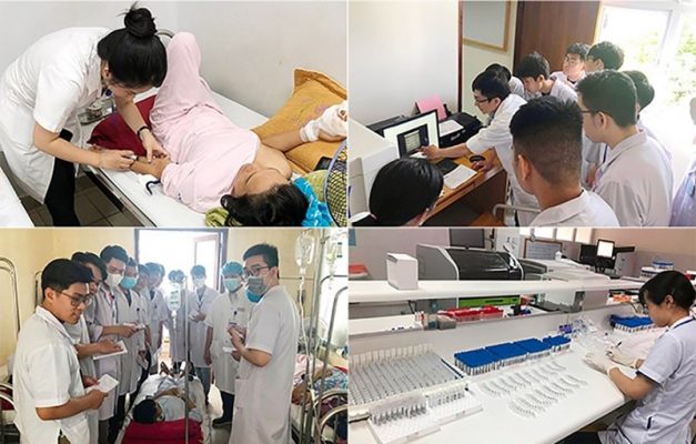 Sinh viên Duy Tân thực tập tại các bệnh viện