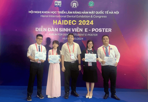 Sinh viên Duy Tân giành giải Nhì và Khuyến khích